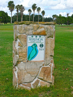 course sign